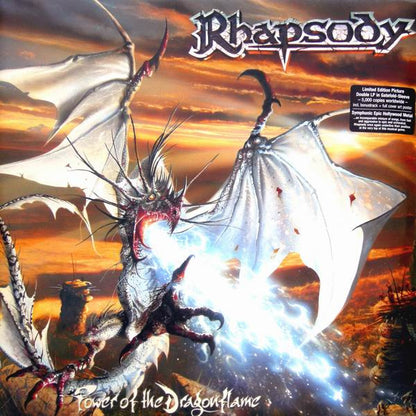 RHAPSODY - Power Of The Dragonflame Do-LP Vinyl Picture Disc 2002