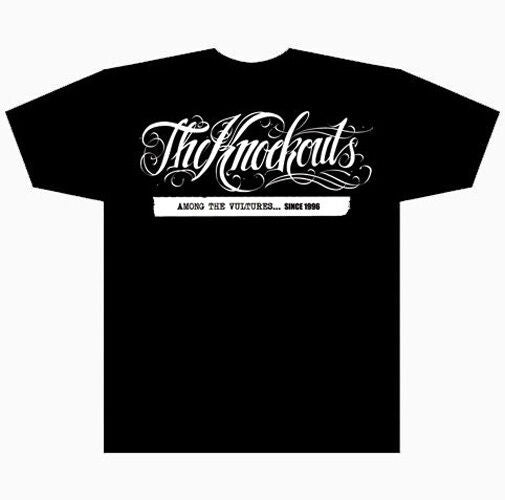 The Knockouts - Among The Vultures T-Shirt 2010 size S