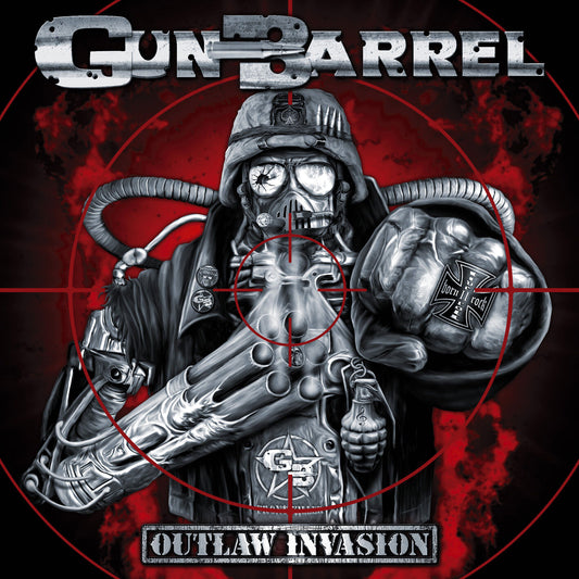 GUN BARREL - Outlaw Invasion CD 2008 Kick-Ass Power Rock'n'Roll *NEW*