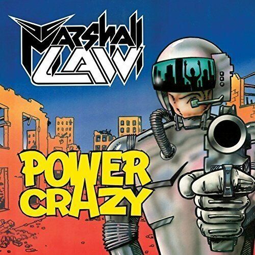 Marshall Law - Power Crazy CD EP 2015 Reissue Ltd Edition NWOBHM No Remorse Rec.